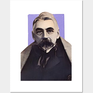 French Poet Stéphane Mallarmé illustration Posters and Art